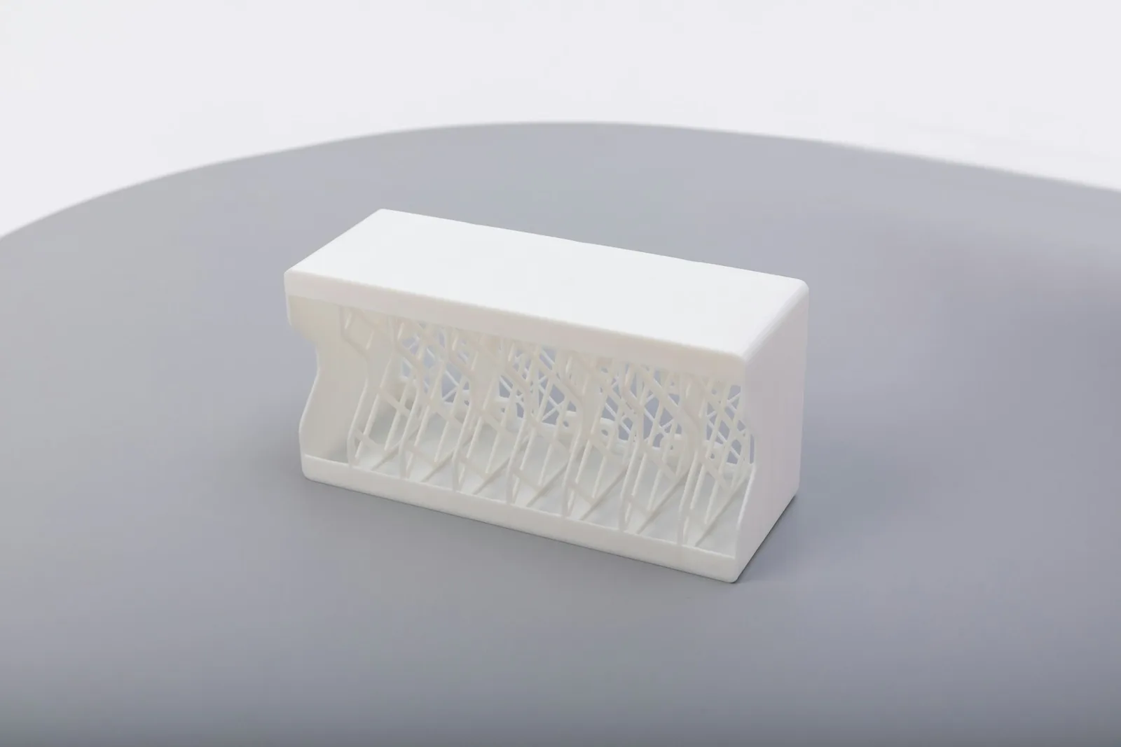 Suporte branco impresso em 3D